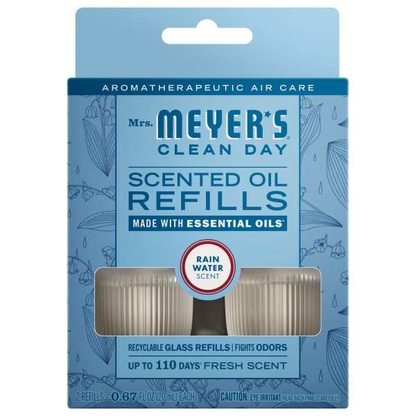 Rain Water Plug In Scented Oil Refill. 2-Pack