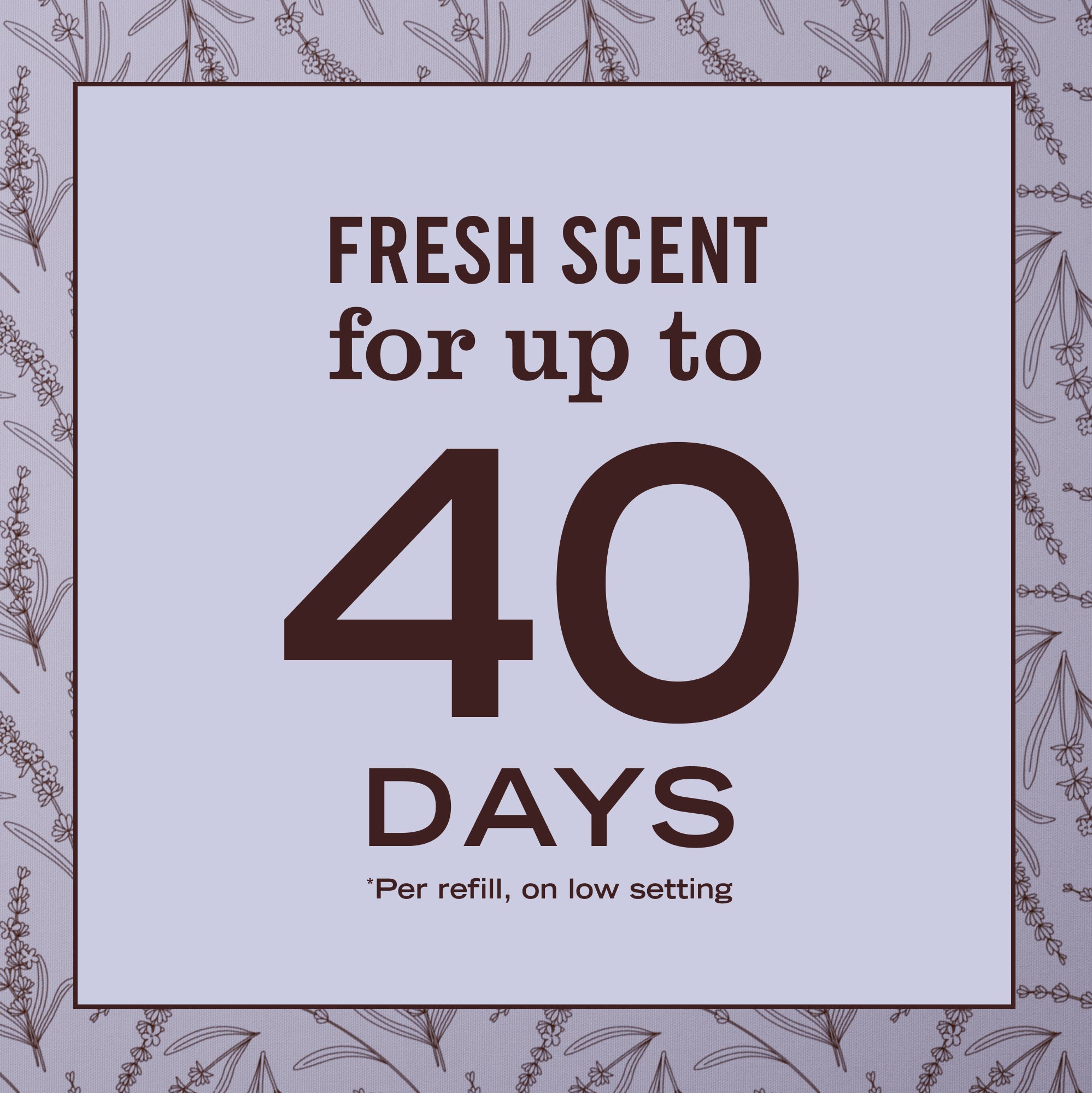 Lavender Plug In Scented Oil Warmer With Refill - Image 9